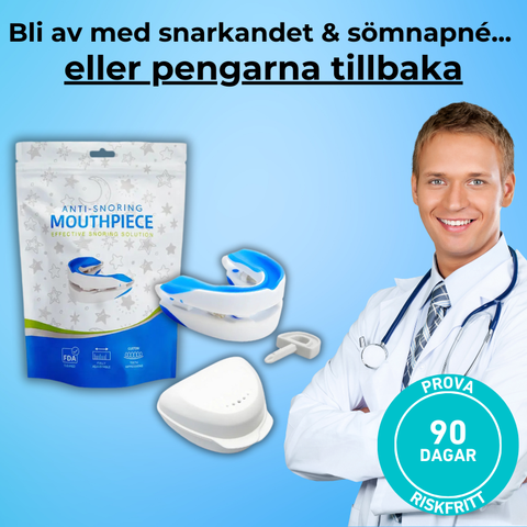 SnoreRelief® - Eliminiera snarkandet & sömnapné för en djupare och bättre sömn